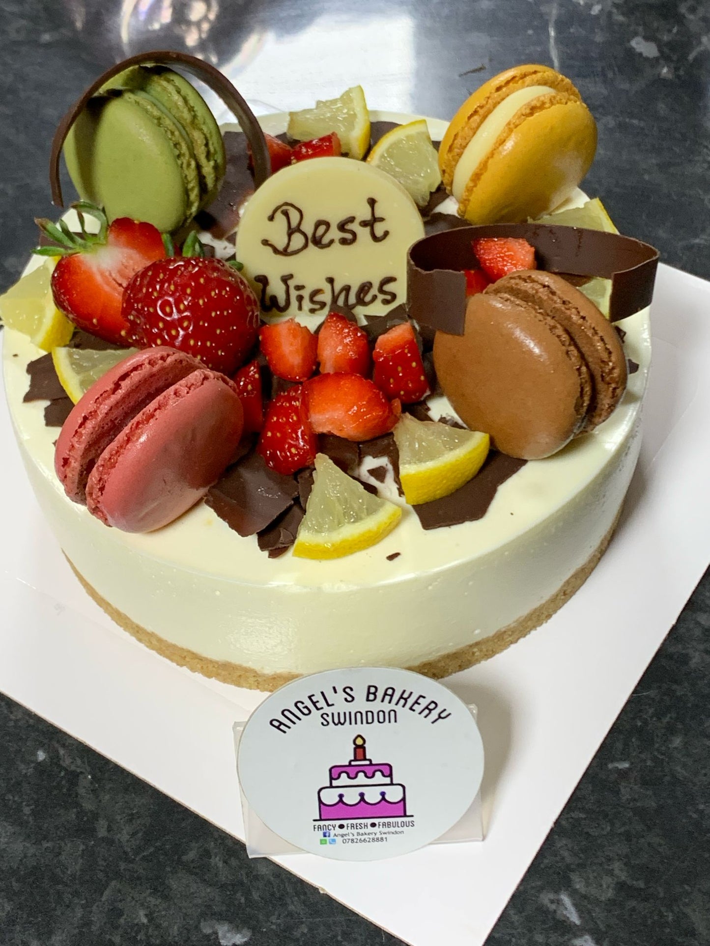 6" Lemon Cheese Cake