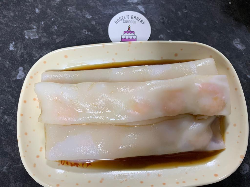 Rice Roll with prawn (3 Rolls)