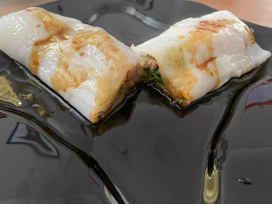 Rice Roll with BBQ Pork Stuffed (3 rolls)