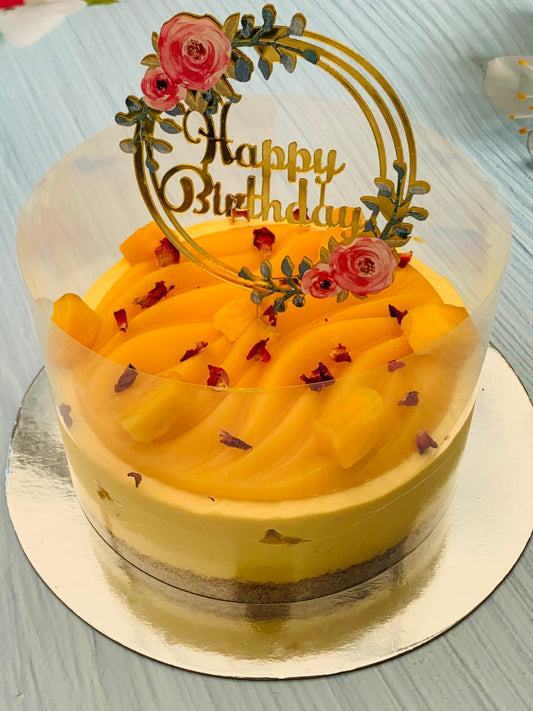 6'' Mango Cheese Cake